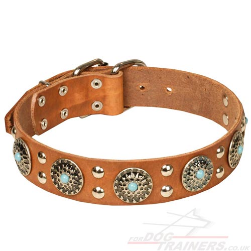 Large Breed Dog Collars Leather Handmade