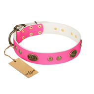 "Twinkle Pink" FDT Artisan Designer Dog Collars "Twinkle Pink" FDT Artisan Designer Dog Collars
